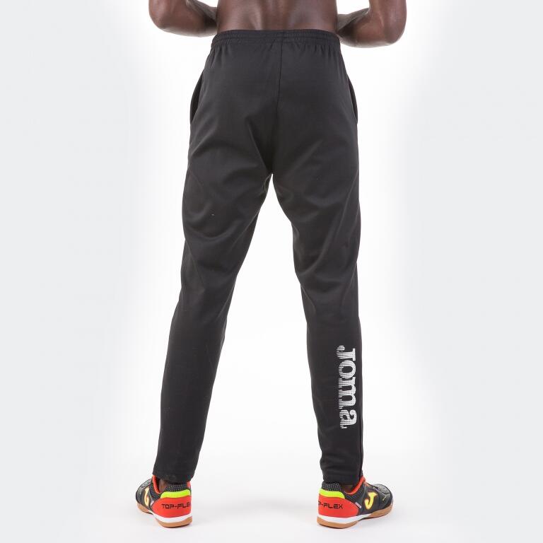 Pantalón Largo Fútbol Niños Joma Nilo Negro 3/7