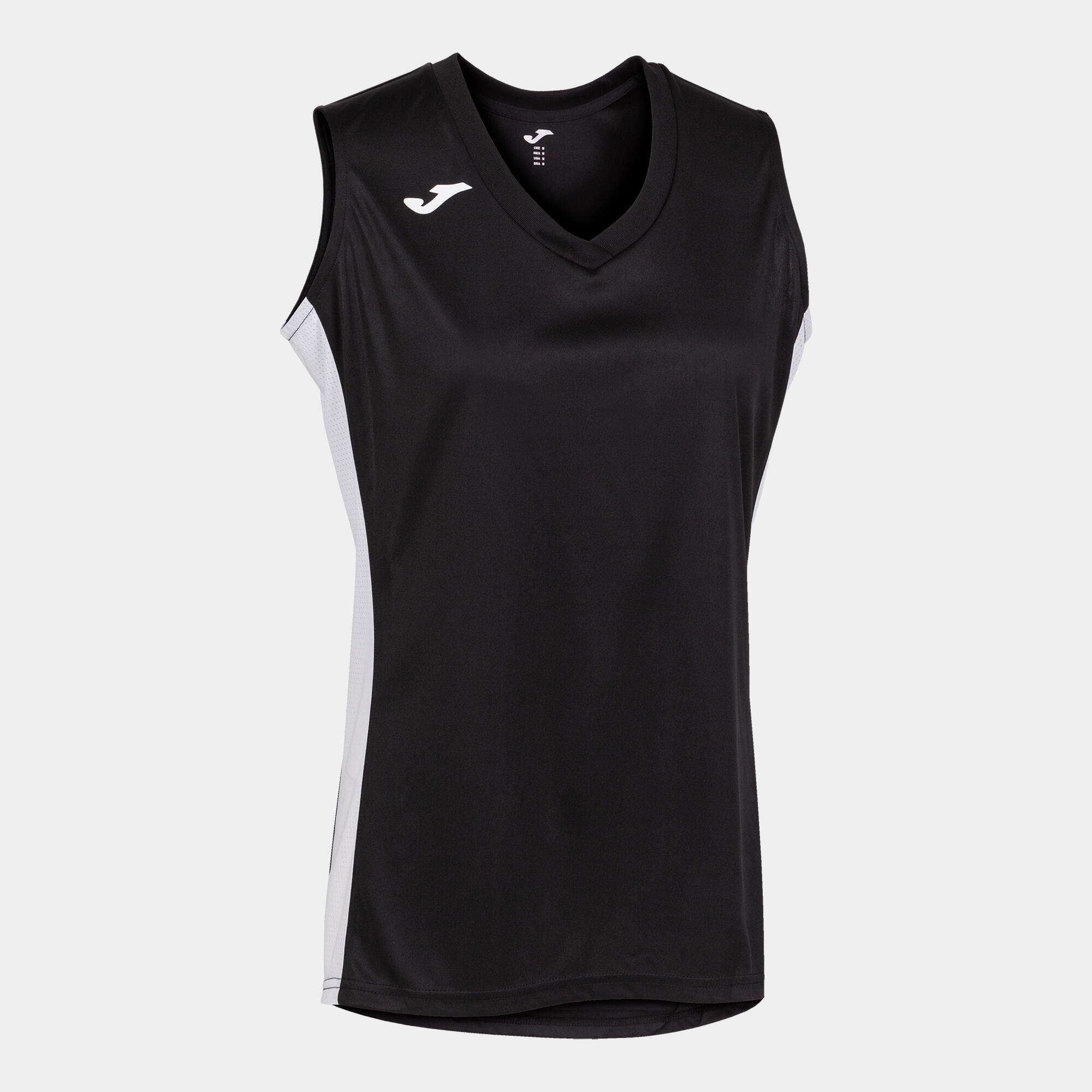 Joma - Débardeur Sans Manches Basket-ball Femme Joma Cancha Iii Noir - T-shirt Sans Manche - Blanc|noir - 40 M - Decathlon
