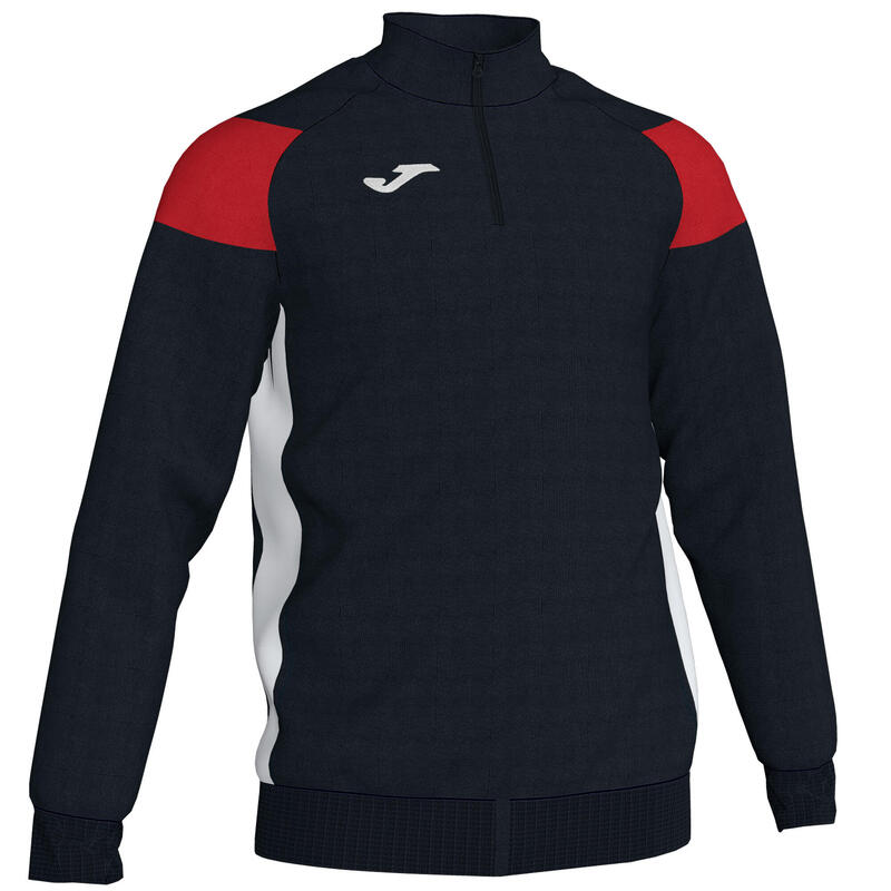 Sweat-shirt Garçon CREW III noir rouge blanc