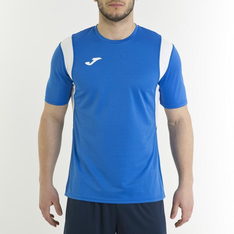 Maillot Manches Courtes Football Enfants Joma Dinamo Bleu Roi 5/7