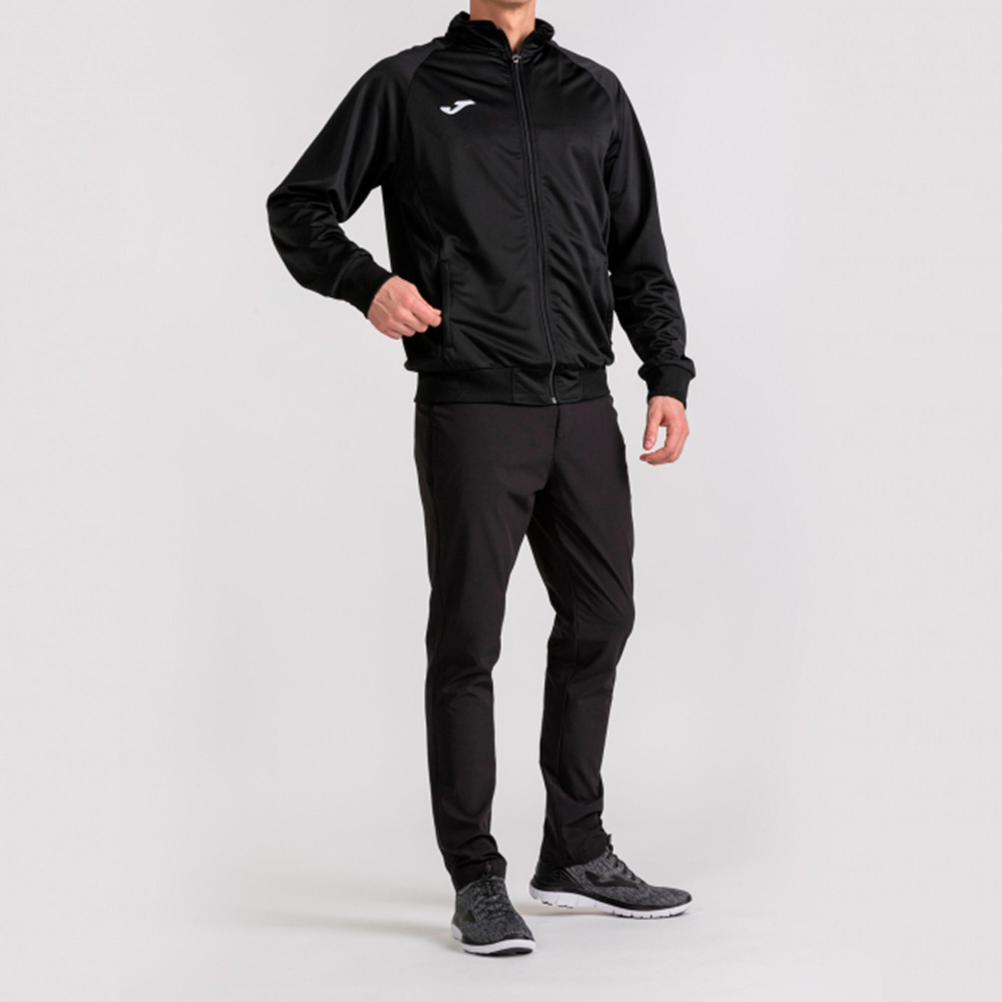 Giacca tuta uomo joma nero 5/5