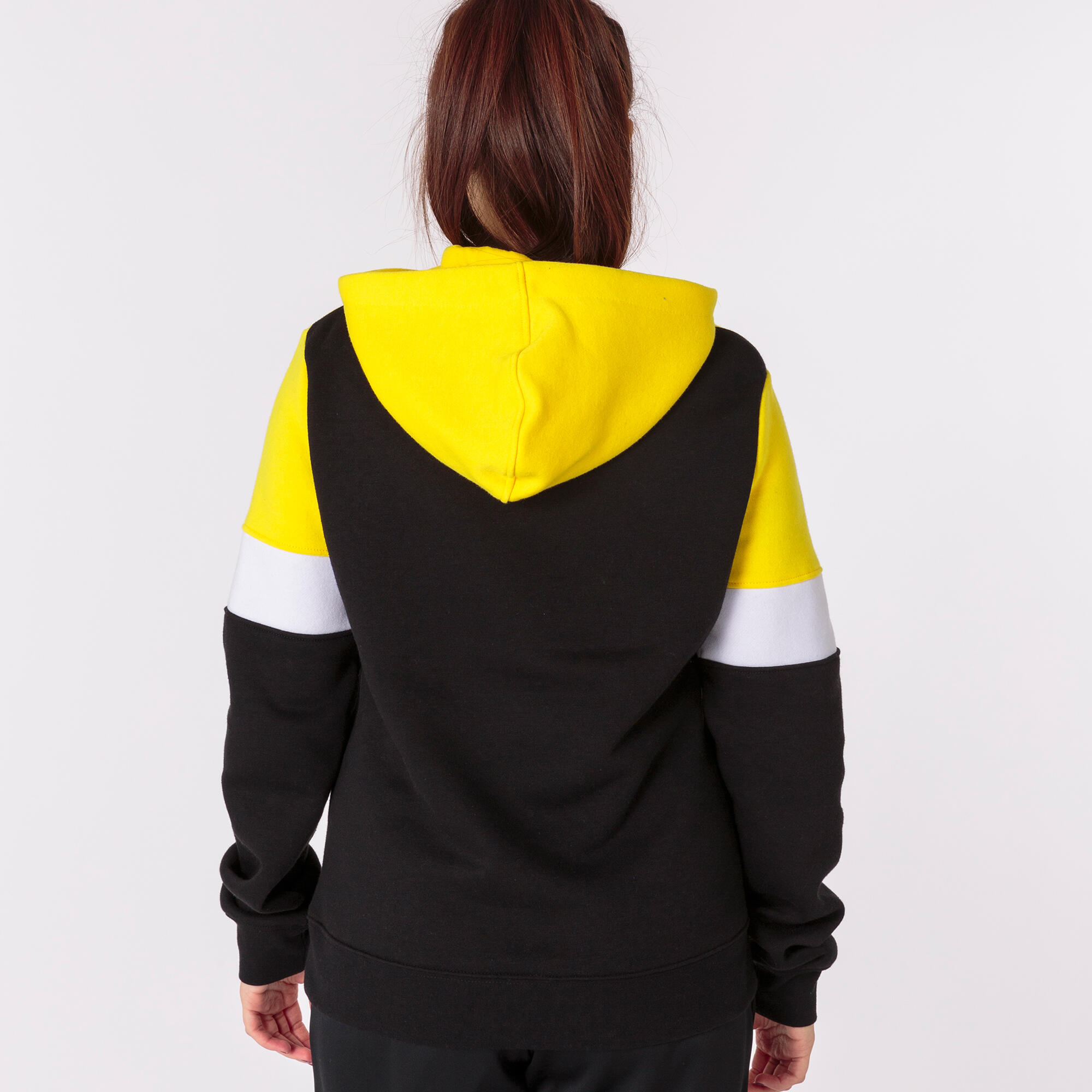 Camisola Com Capuz Futebol Mulher Joma Crew IV Preto 5/5