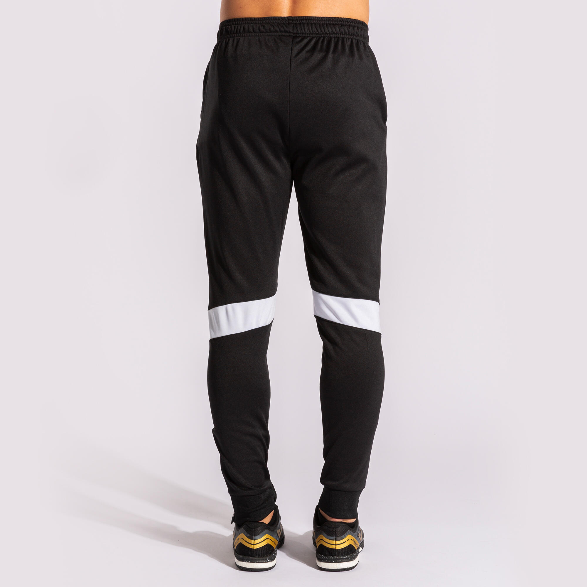 Calça Comprida Futebol Criança Joma Championship VI Preto 3/5