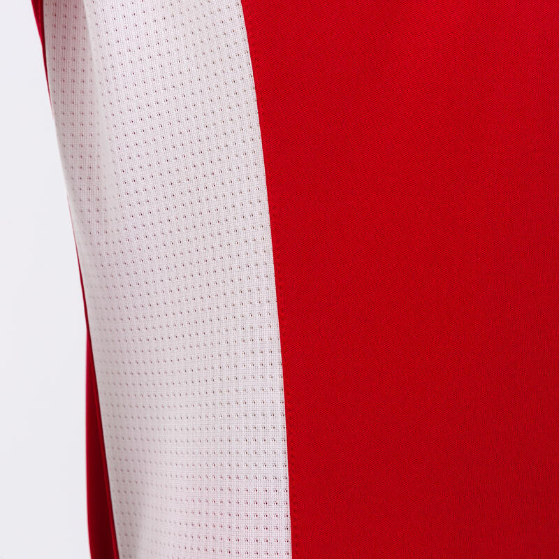T-shirt de alça basquetebol Menina Joma Cancha iii vermelho branco