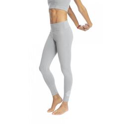 Legging Mallas Yoga de suave algodón Flow mujer gris claro