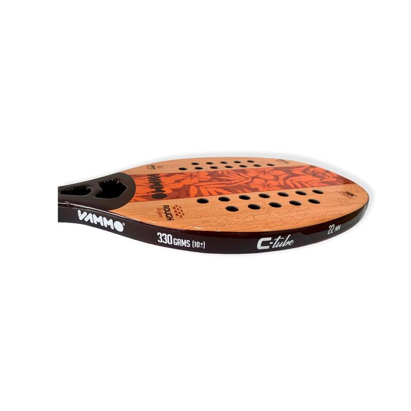 PALA TENIS DE PLAYA VAMMO ACTION WOOD CARBON 3K