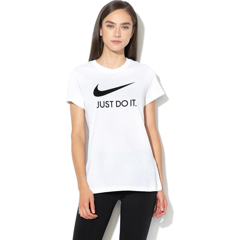 Camiseta de manga corta Nike Sportswear Just Do It, Blanco, Mujer