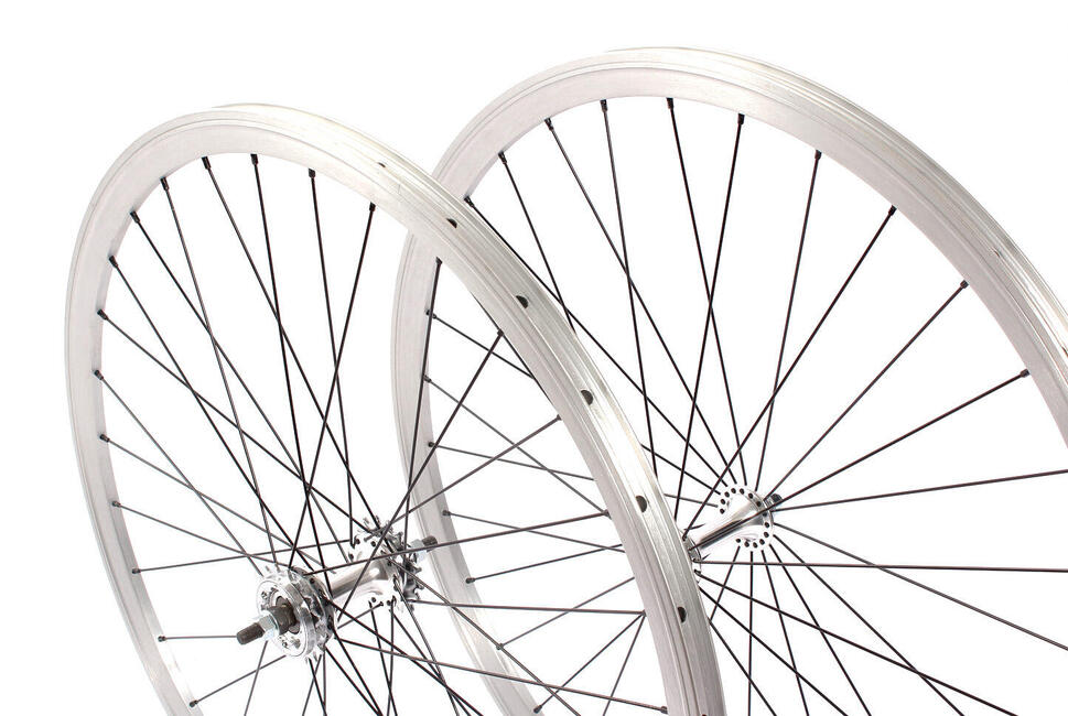 Zestaw Kołowy Fixie 28"  Srebrny Khebikes