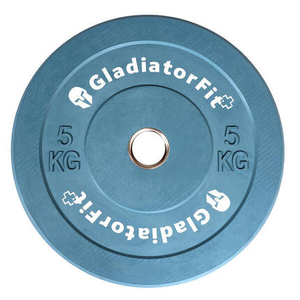 Gummifarbene olympische Scheibe „Bumper Plate“ Ø 51mm GladiatorFit