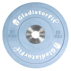 Disque Compétition caoutchouc "Bumper Plate" Ø 51mm GladiatorFit