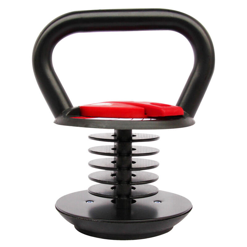 Verstellbare Kettlebell mit variabler Last aus Stahl