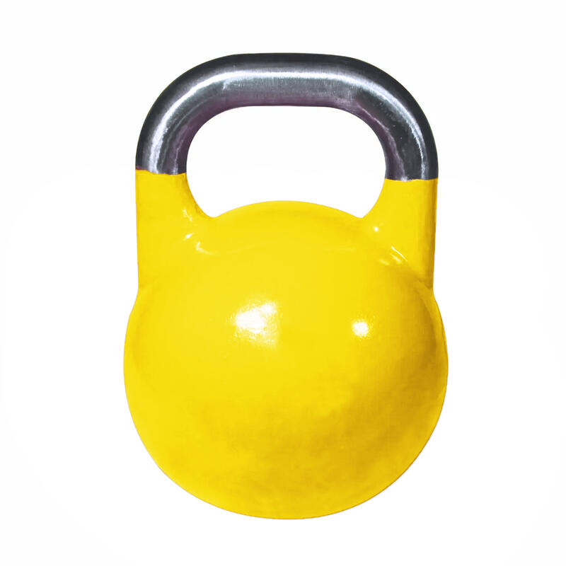 Wettkampf-Kettlebell aus Gusseisen mit Logoeinlage