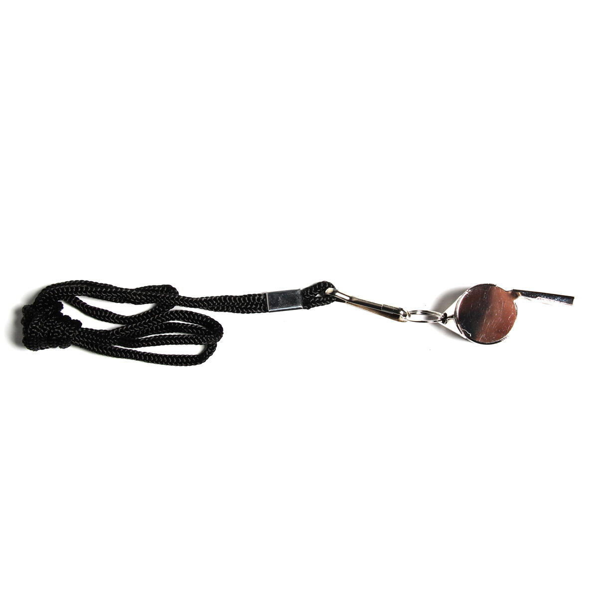 Silbato para árbitros de acero inoxidable con cordón 2/2