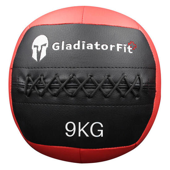 Ultra-strapazierfähiger Wall Ball aus Kunstleder GladiatorFit