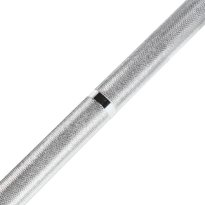Hantelstange "Safety" aus Stahl 220cm Ø50mm + 2 Scheibenstopper