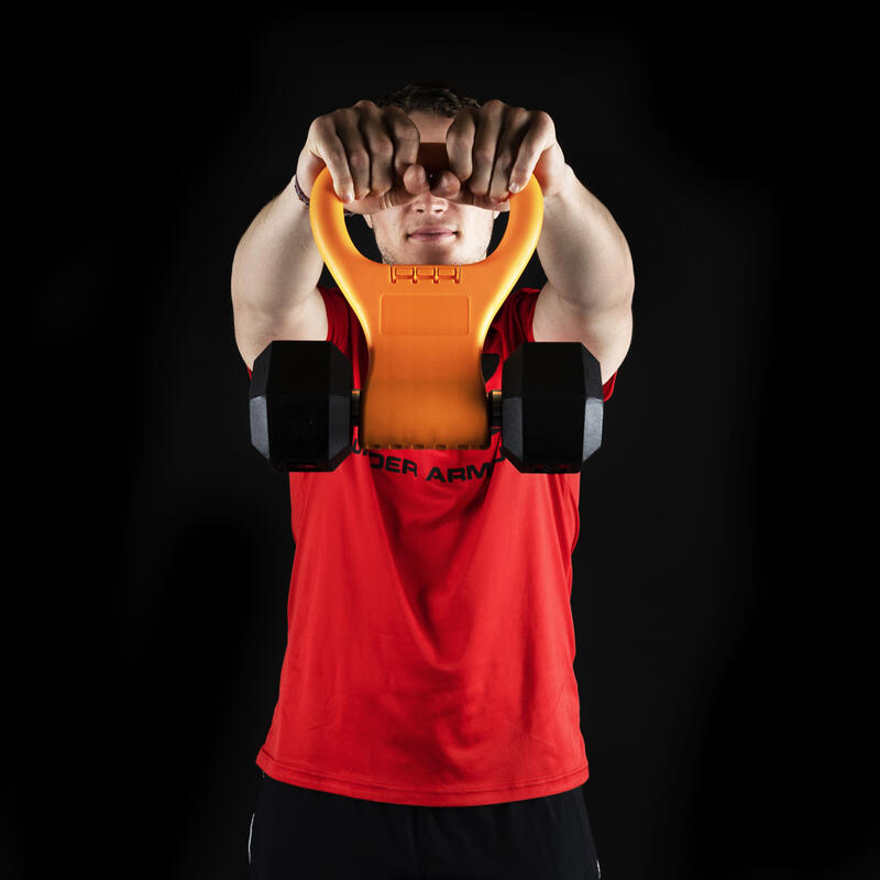 PVC-Griff Grip, um Ihre Hantel in eine Kettlebell zu verwandeln