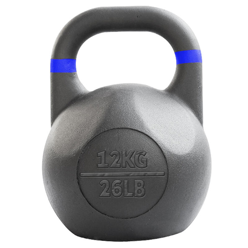 Kettlebell en acier avec revêtement en poudre