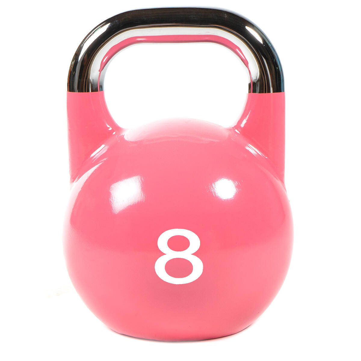 Gladiatorfit - Kettlebell De Compétition En Fonte Avec Logo Peint Gladiatorfit - Kettlebell - Jaune|rose|vert - Taille Unique - Decathlon
