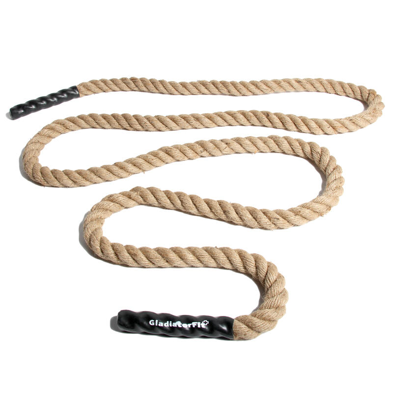 Corde cross training de grimpe "Climbing Rope" 4.50m sans crochet