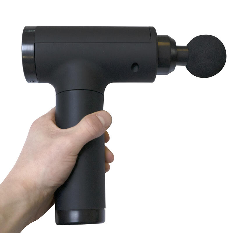 Kabellose Muskelmassagepistole "Massage Gun" mit 4 Köpfen und Etui