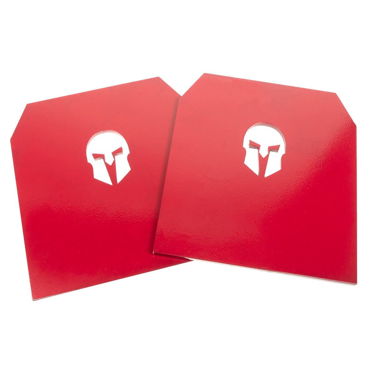 Chapas de aço rectas para coletes (conjunto de 2)
