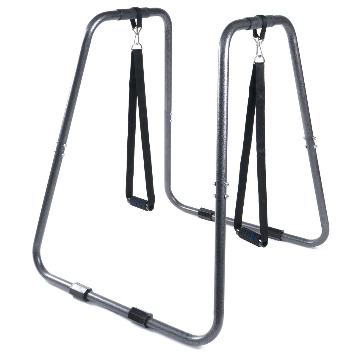 GLADIATORFIT Stazione dips per allenamento fitness rinforzata in acciaio con cinghie