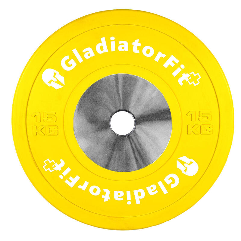 Disque Compétition caoutchouc "Bumper Plate" Ø 51mm