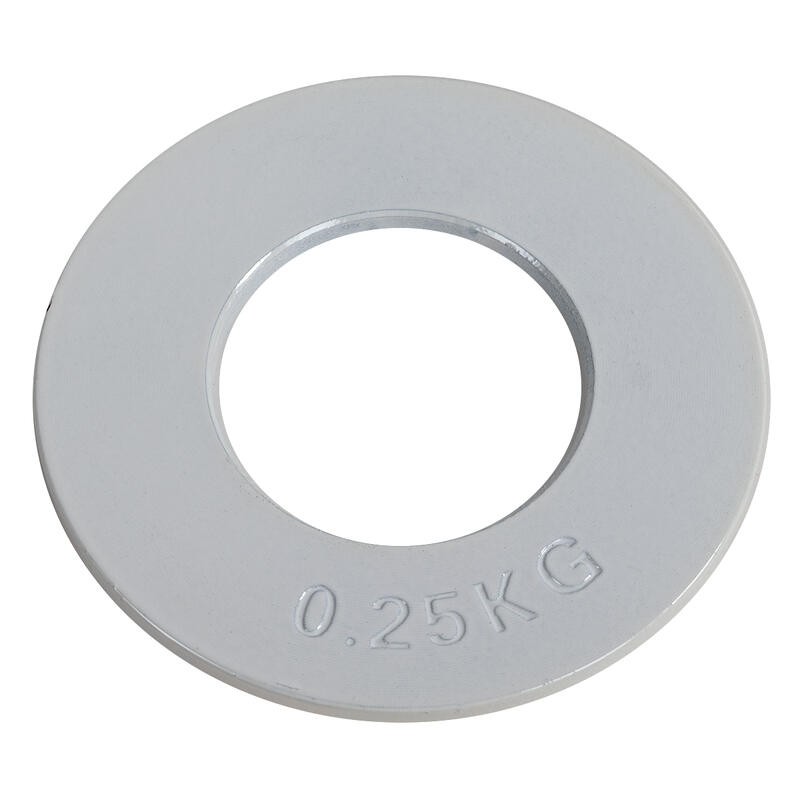 Disco fraccionado adicional de 0,25kg en metal Ø 51mm