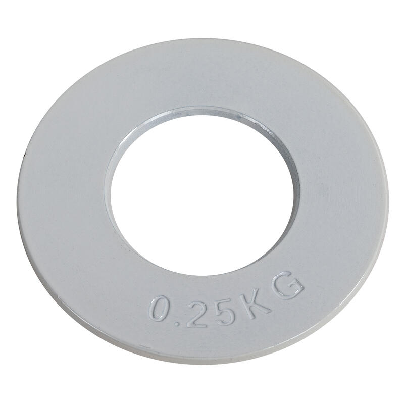 Disque additionnel fractionnaire 0.25kg en métal Ø 51mm