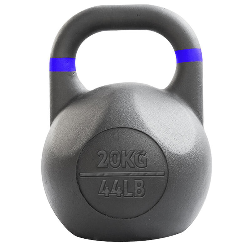 Kettlebell en acier avec revêtement en poudre