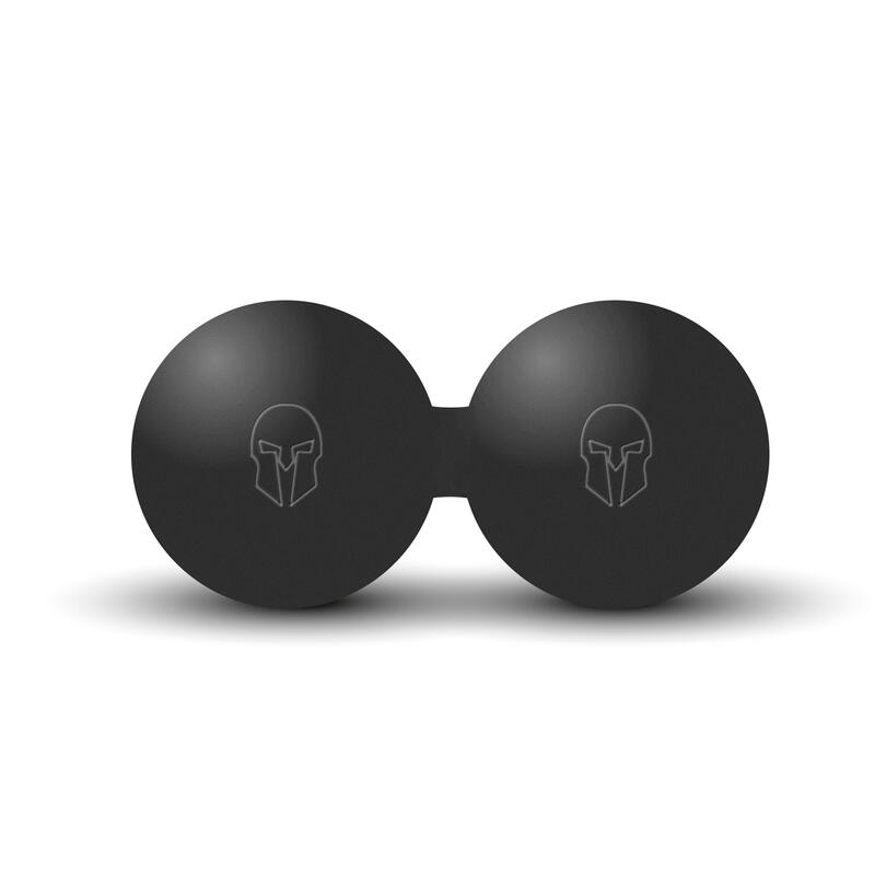 Doppelter Massageball aus Ebonit Ø 6cm | Mehrere Farben