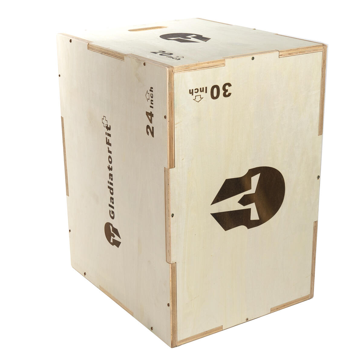 GladiatorFit 3-in-1 Wooden Jumping Plyobox 2/5