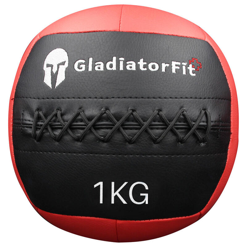 Ultra-strapazierfähiger Wall Ball aus Kunstleder | Mehrere Gewichte