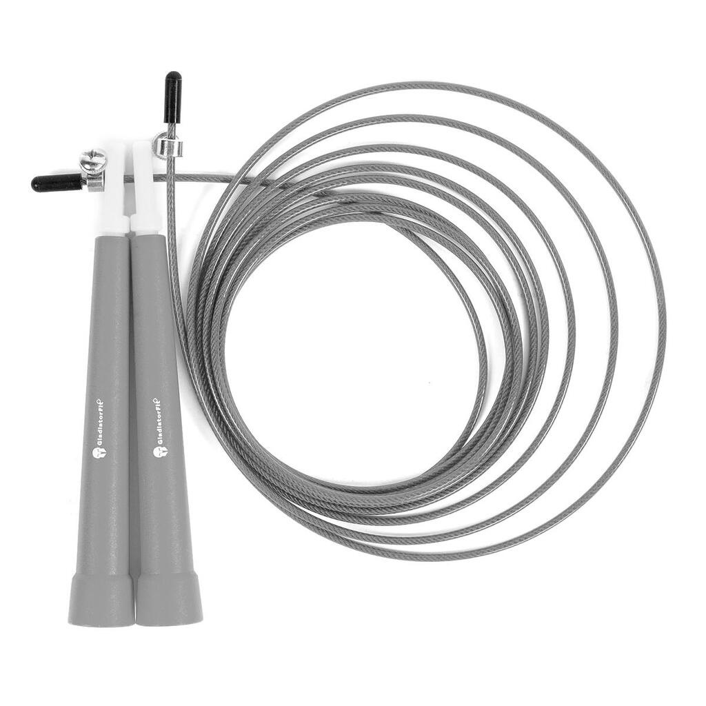 Plastic skipping rope 180cm adjustable + "Speed Rope" bag