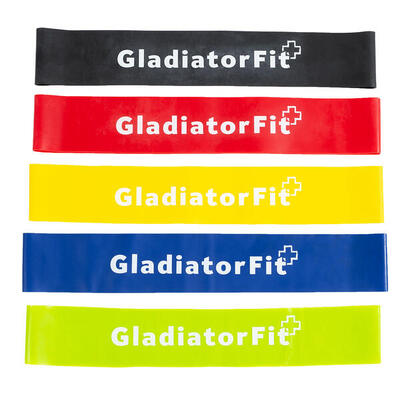 Mini latex "loops" weerstandsband gladiatorfit