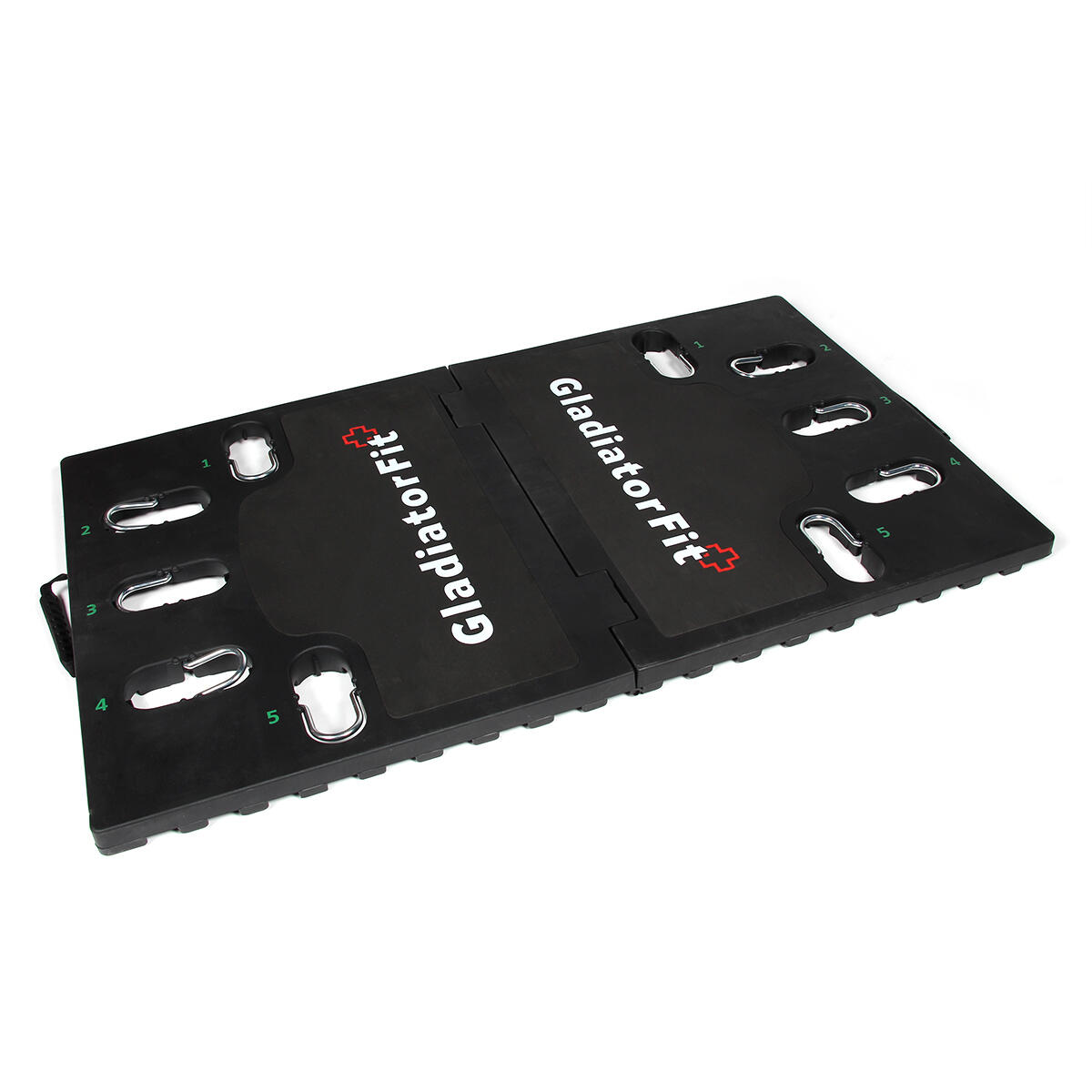 Kit musculation à l'élastique avec planche exercices poids du corps GladiatorFit 2/5