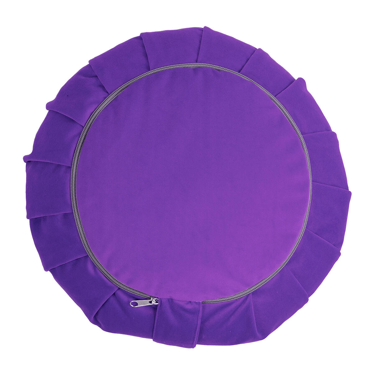 Cojín de meditación Zafu Zen de algodón Ø 35cm JustFit 4/5