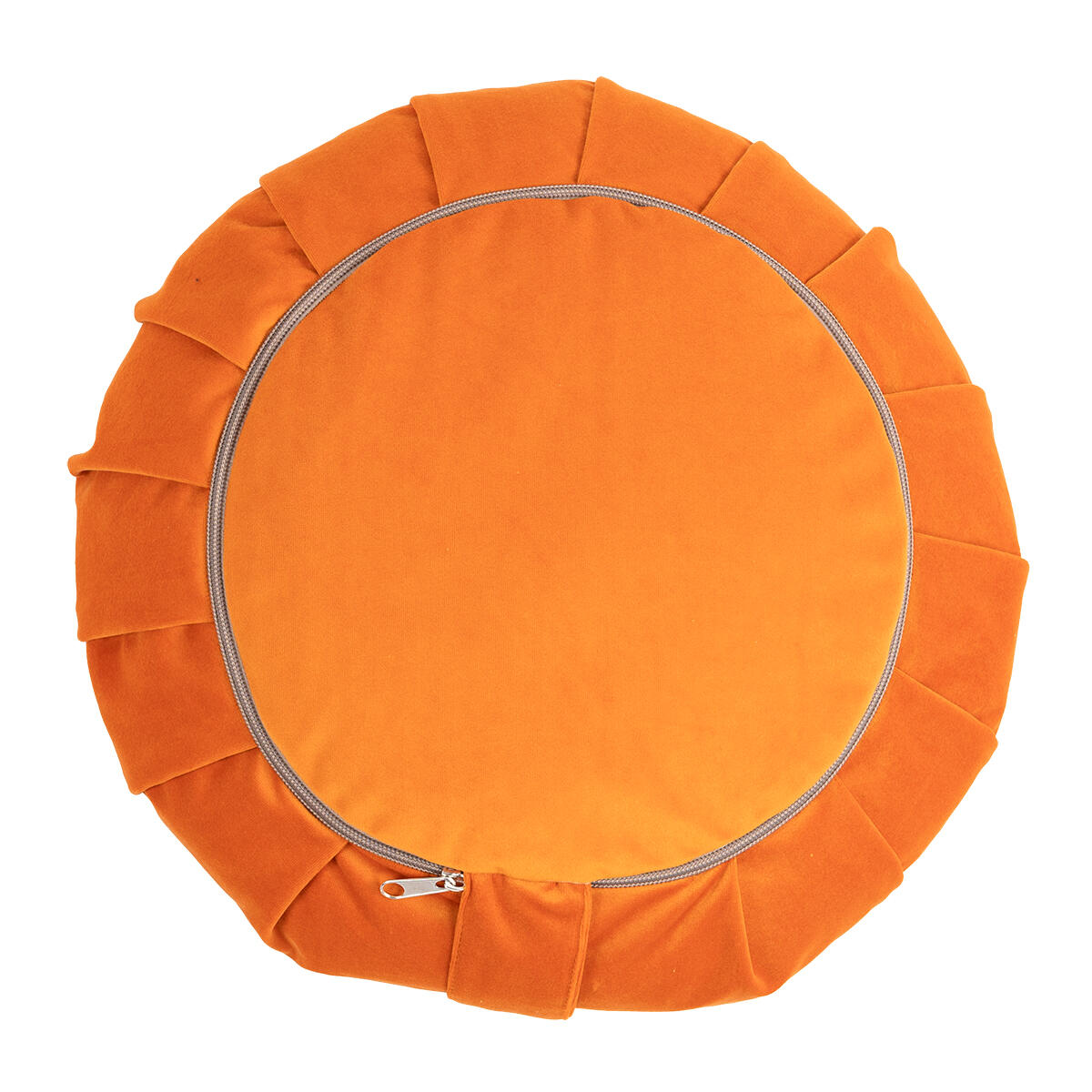 Cojín de meditación Zafu Zen de algodón Ø 35cm JustFit 4/5