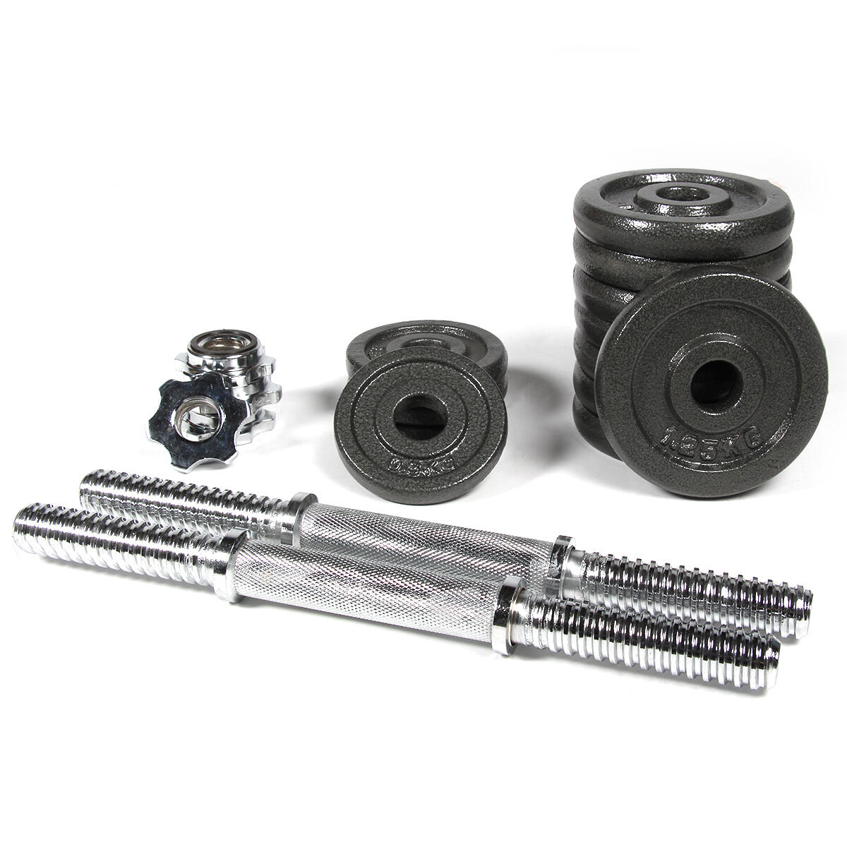 Conjunto de halteres carregáveis 15kg