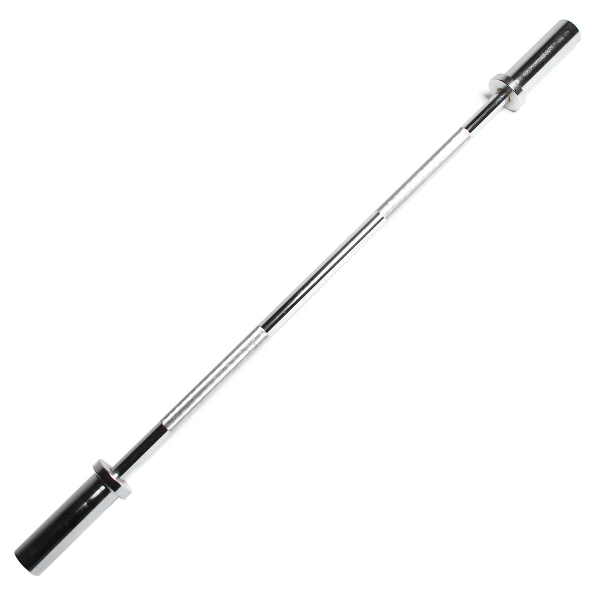 GLADIATORFIT Barra dei pesi in acciaio 120cm Ø 50mm + 2 fermi a disco GladiatorFit