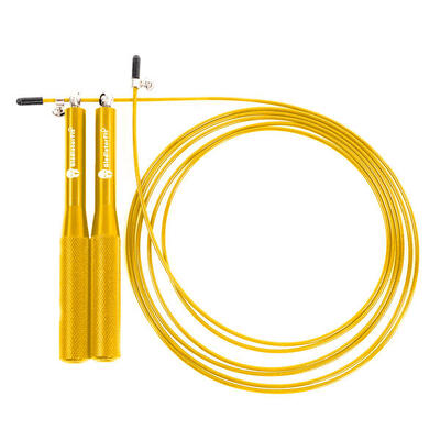 Speed rope" 3m verstelbaar aluminium springtouw + tas gladiatorfit