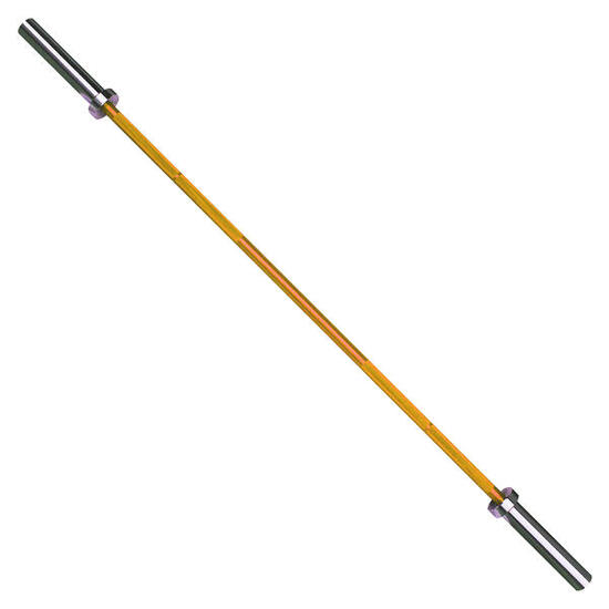 Barre musculation "Barbell" Ø 50mm + 2 stop disques