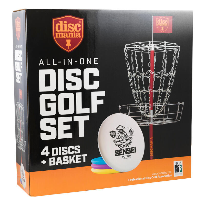 All-in-one Disc Golf Set - Compleet met target en discs