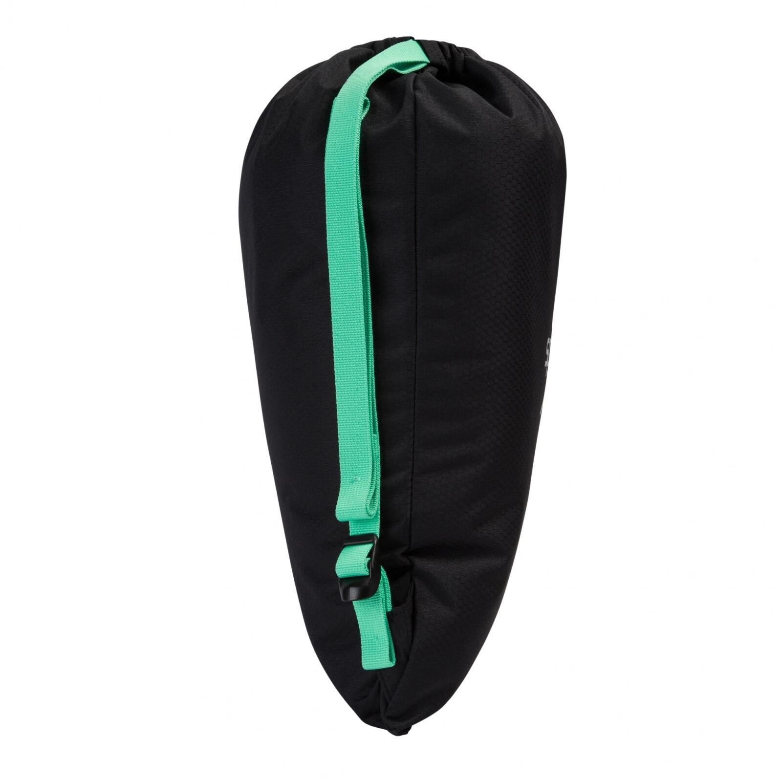 Speedo Pool Bag - Black / Green 3/4