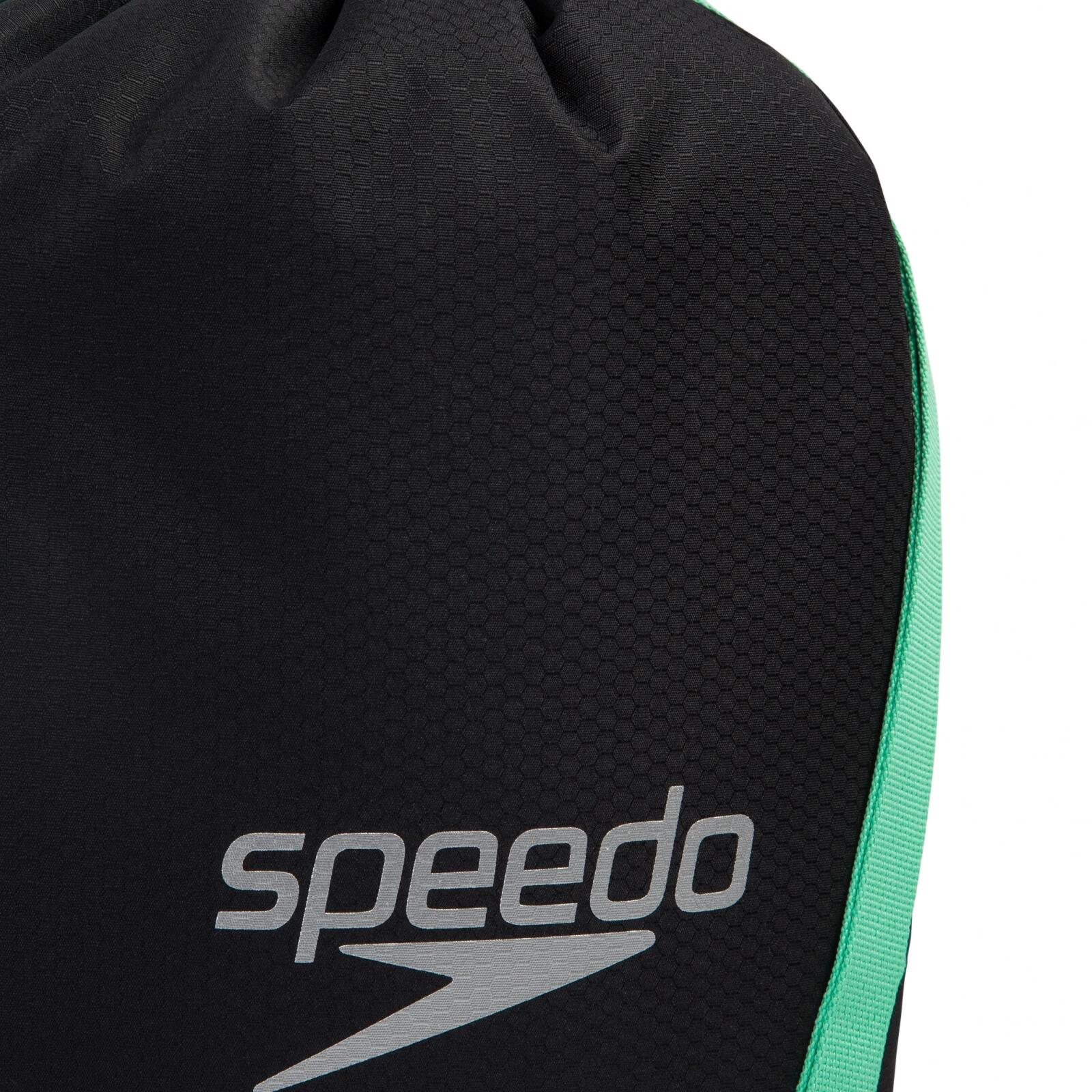 Speedo Pool Bag - Black / Green 4/4