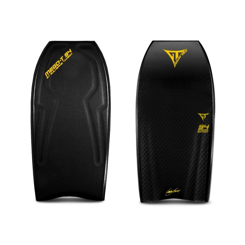 Bodyboard GT, Mega-T 94, noir/noir 41"