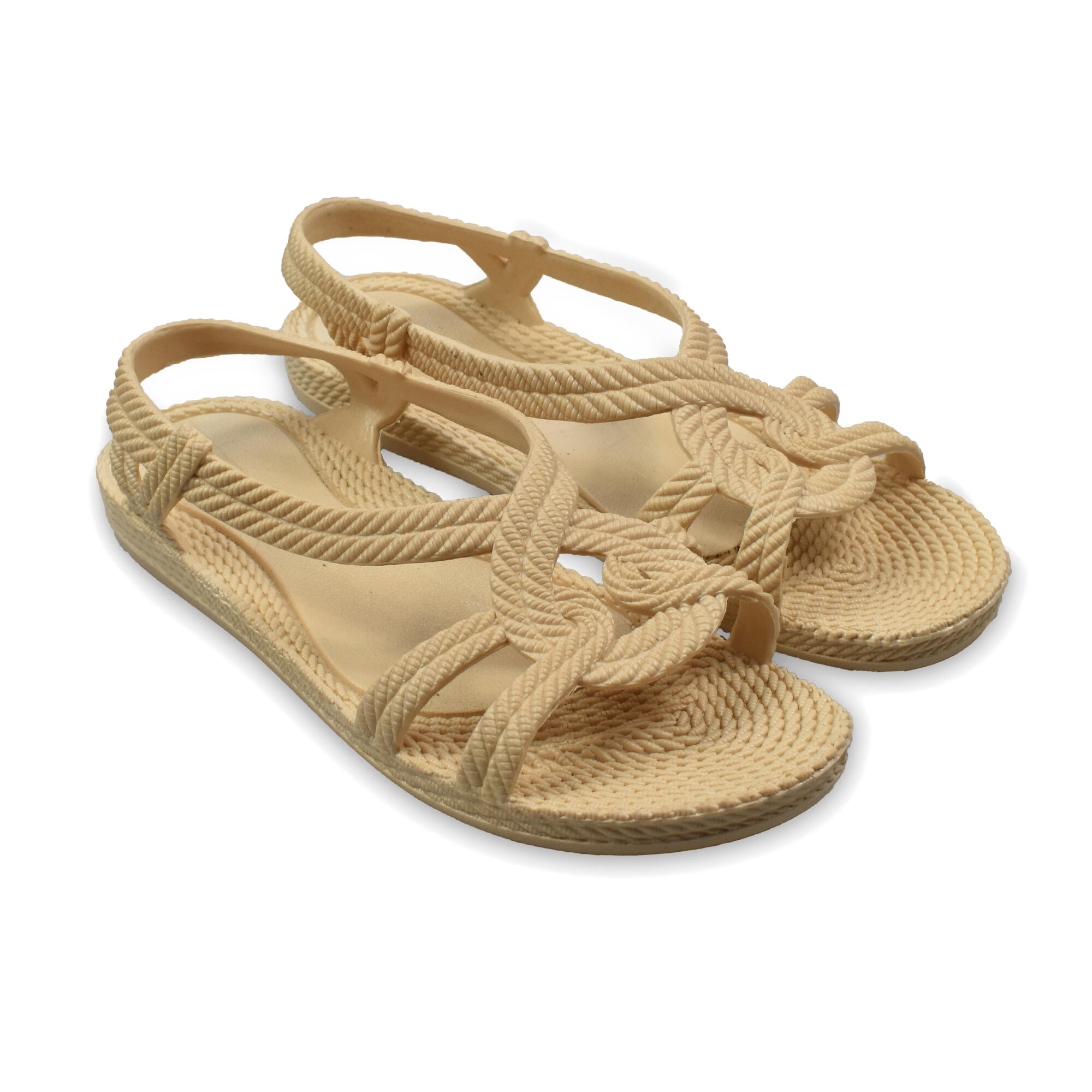 BRASILERAS Brasileras teenslippers voor dames in Beige