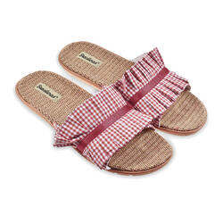 Sandales Brasileras pour Femmes de couleur rouge