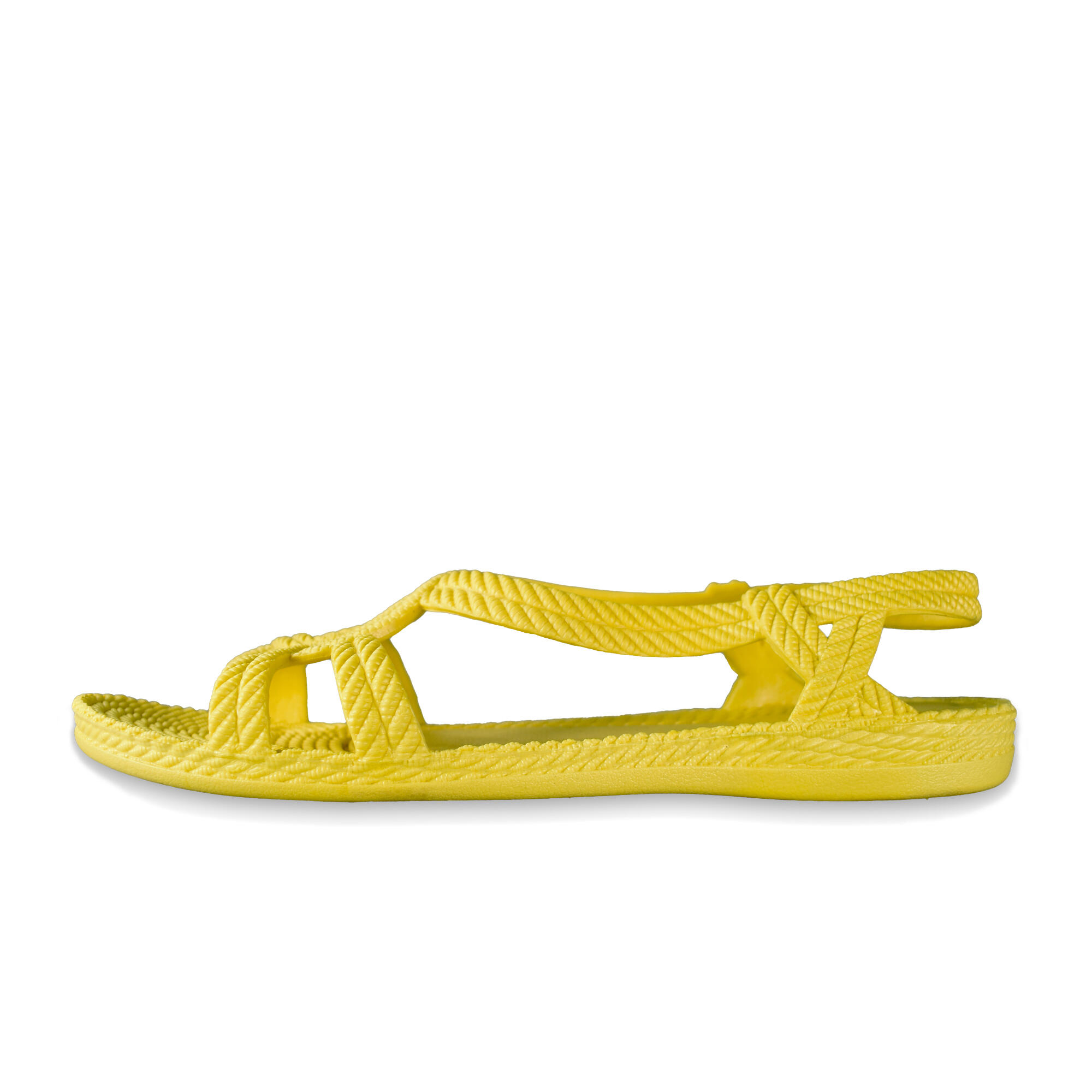 Vrouwen Brasileras Teenslippers in Geel 4/8