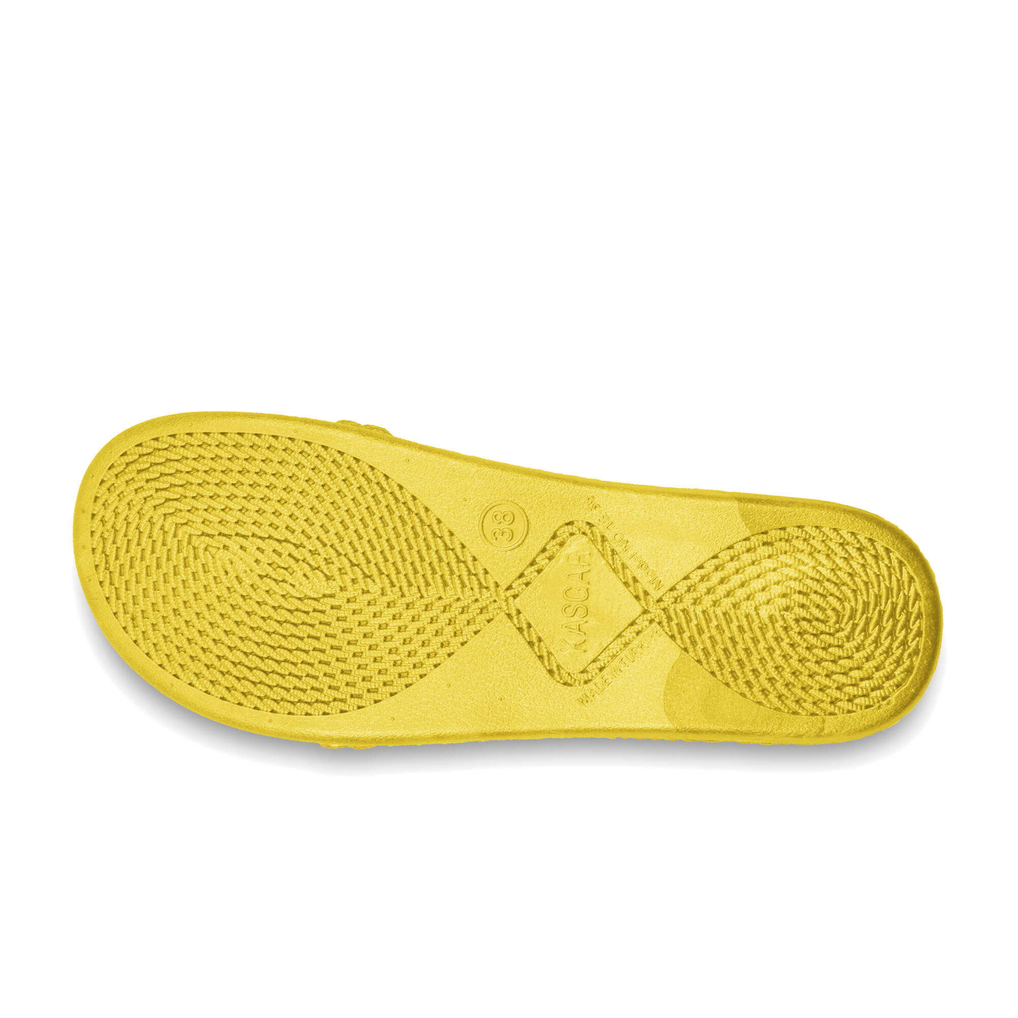 Vrouwen Brasileras Teenslippers in Geel 5/8